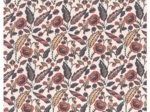 Tissu coton au mètre plumes d'été
