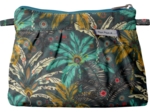 Mini pochette plissée palmia emeraude