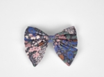 Barrette noeud papillon monet lilas