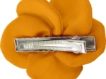 Petite Barrette Pétales de Fleur ochre