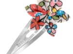 Barrette clic-clac fleur étoile mille et une fleurs