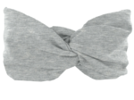 Bandeau Jersey Croisé Enfant gris chiné
