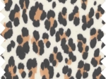 Tissu enduit  au mètre leopard