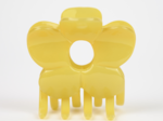 Grande pince fleur jaune beurre 