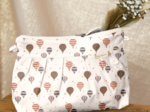Pochette plissée montgolfiere