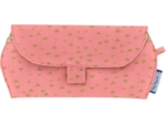 Etui à lunettes triangle or poudré