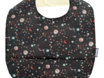 Bavoir tissu plastifié constellations