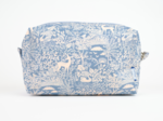 Trousse de toilette rectangle toile de biche
