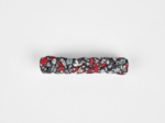 Barrette cheveux tressée jardin d'aurore