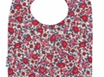 Bavoir Bébé rouge corolle