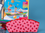 Trousse scolaire vichy coccinelle