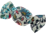 Petite barrette mini bonbon fleur mentholé