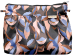 Pochette plissée vague d'automne