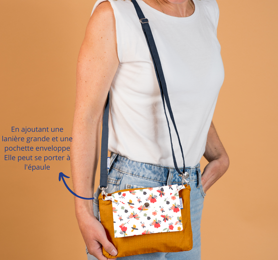 Pochette pailletée online