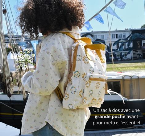Sac à hotsell dos doré